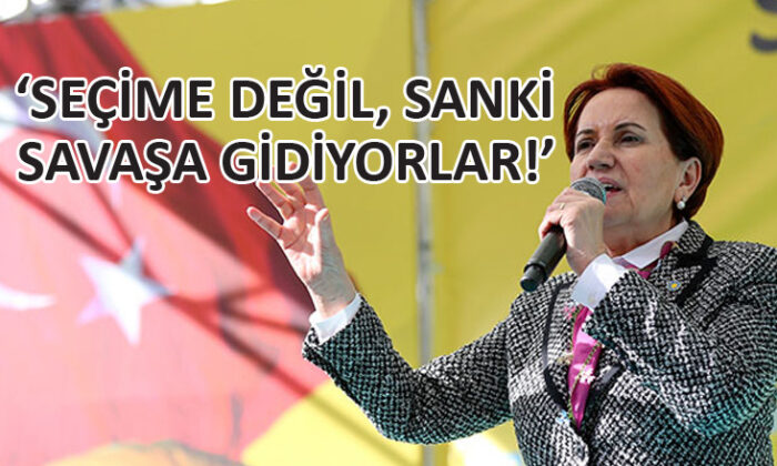 İYİ Parti Genel Başkanı Akşener, Cumhur İttifakı’nın söylemlerine tepki gösterdi