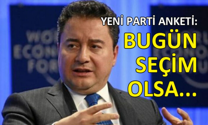 Ali Babacan’ın kuracağı yeni partide kamuoyu araştırması yapıldı