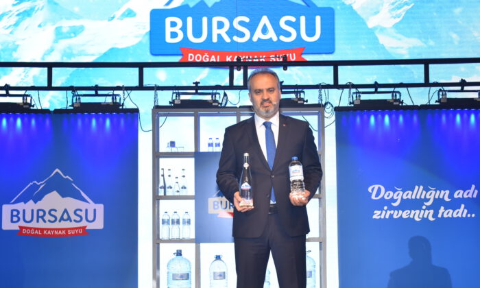 Büyükşehir’in yeni markası; ‘Bursa Su’