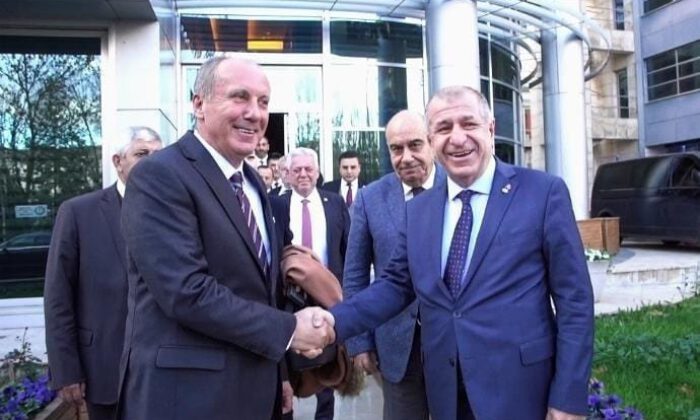 Ümit Özdağ’dan Muharrem İnce’ye ziyaret