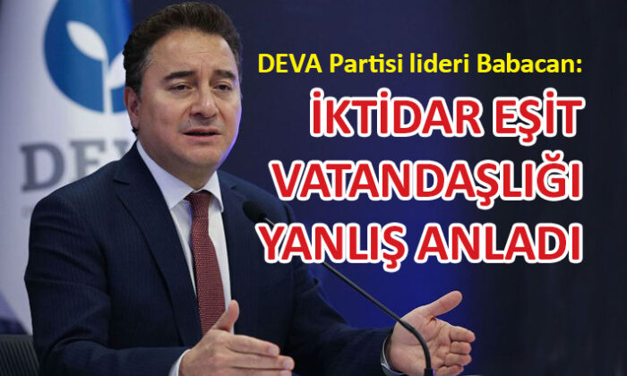 Babacan’dan iktidara ‘yoksulluk’ çıkışı