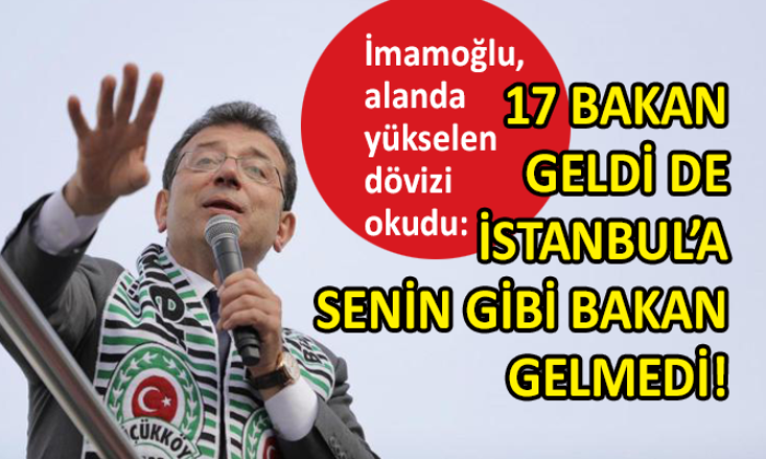 Ekrem İmamoğlu iktidara sert çıktı