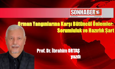 Orman Yangınlarına Karşı Bütüncül Önlemler: Sorumluluk ve Hazırlık Şart